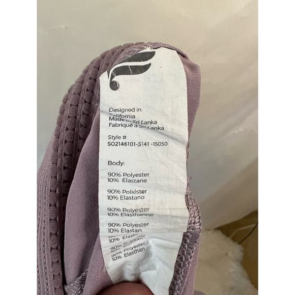 Fabletics Purple Running Shorts - Size XL - With Pockets! - Picture 4 of 5